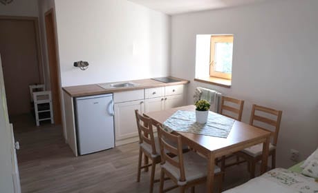 Apartmán Levandule – kuchyňský kout