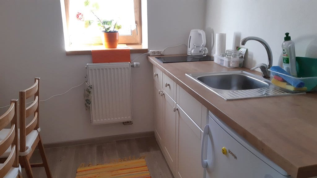 Apartmán Pampeliška – kuchyňská linka